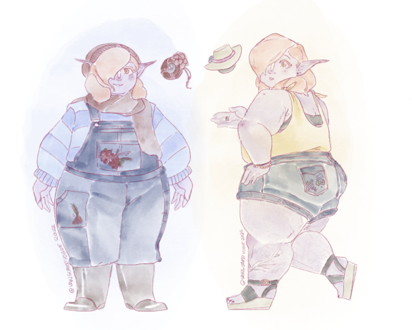 Summer and Winter outfits for Phoebe.